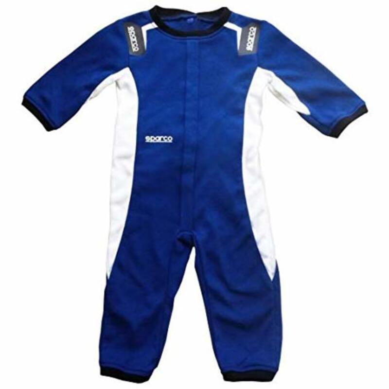 Body med lång ärm Sparco Eagle Racing-overall (3-6 månader)