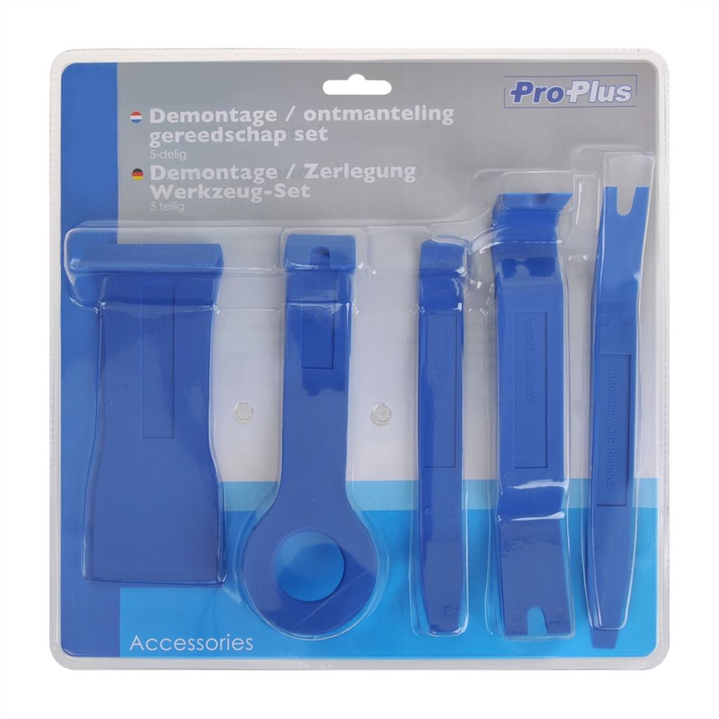 ProPlus Demonteringsjärn plast set 5 delar 590153 - 3