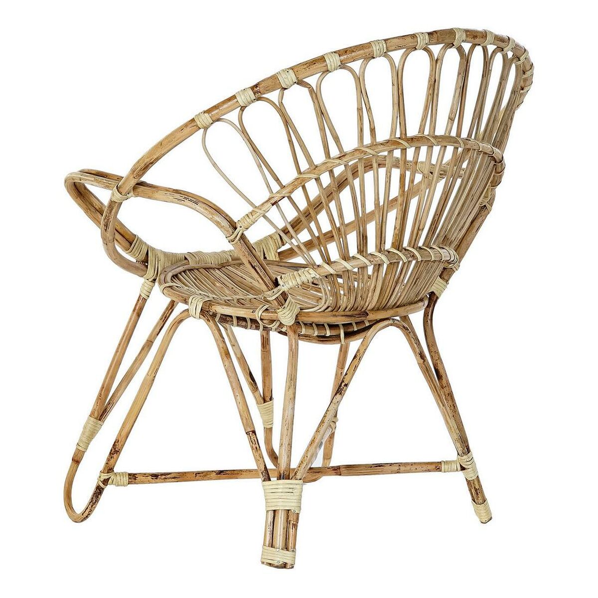 Trädgårdssoffa DKD Home Decor Naturell 77 x 58 x 85 cm - 13