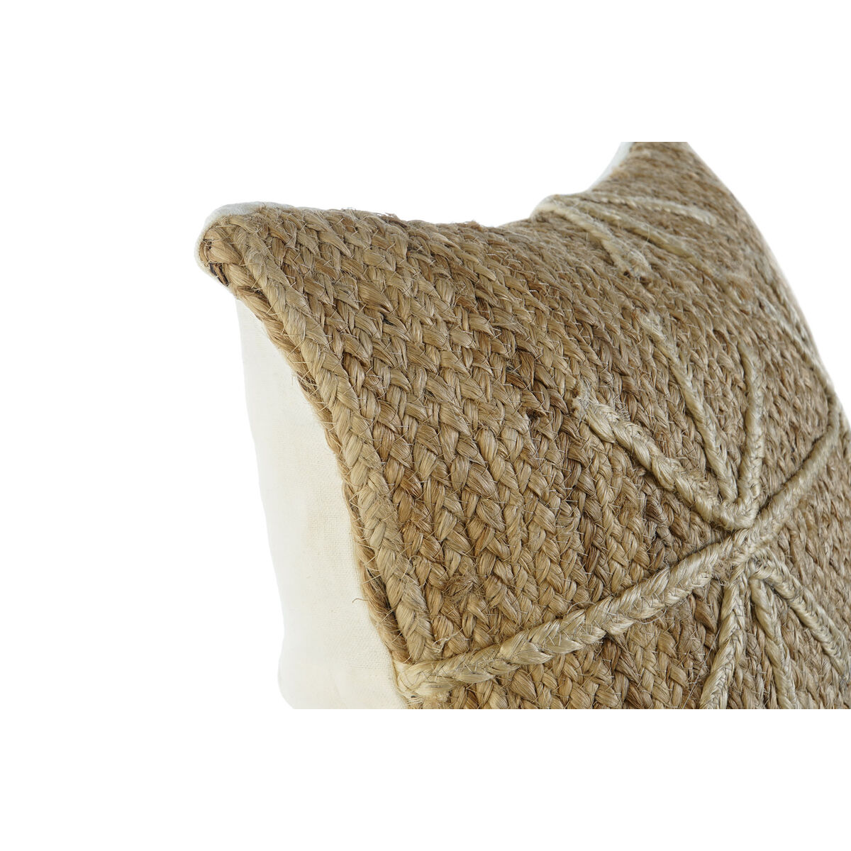 Kudde Home ESPRIT Naturell 50 x 15 x 50 cm - 4