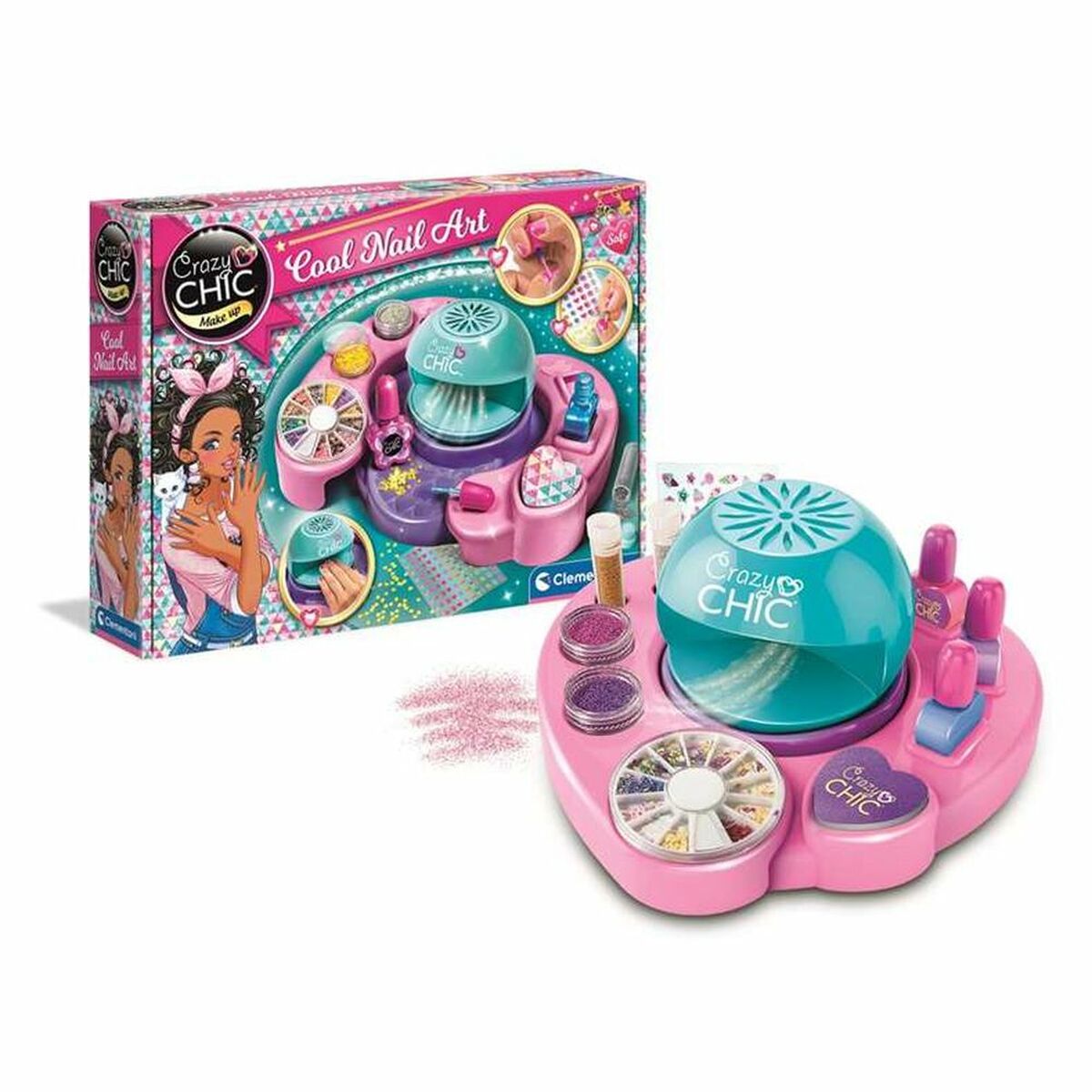 Manikyrset Clementoni Cool Nails Art Multicolour - 2