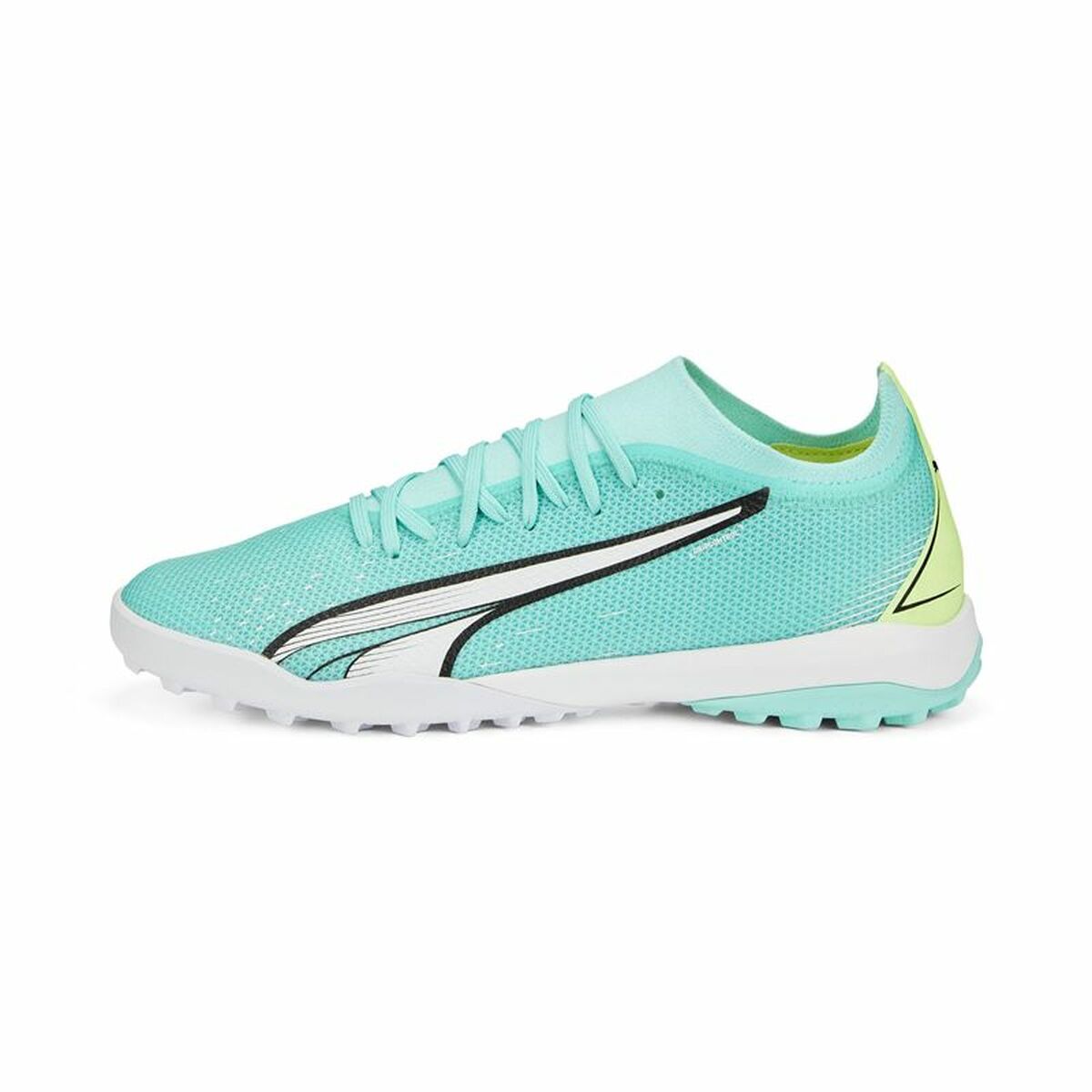 Fotbollsskor för inomhusbruk för vuxna Puma Ultra Match Tt Electric Turkos Unisex