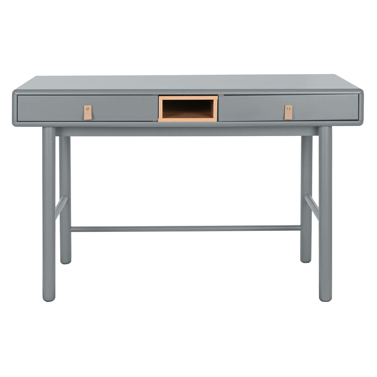 Skrivbord Home ESPRIT Blå Grå Trä MDF 120 x 60 x 75 cm - 2