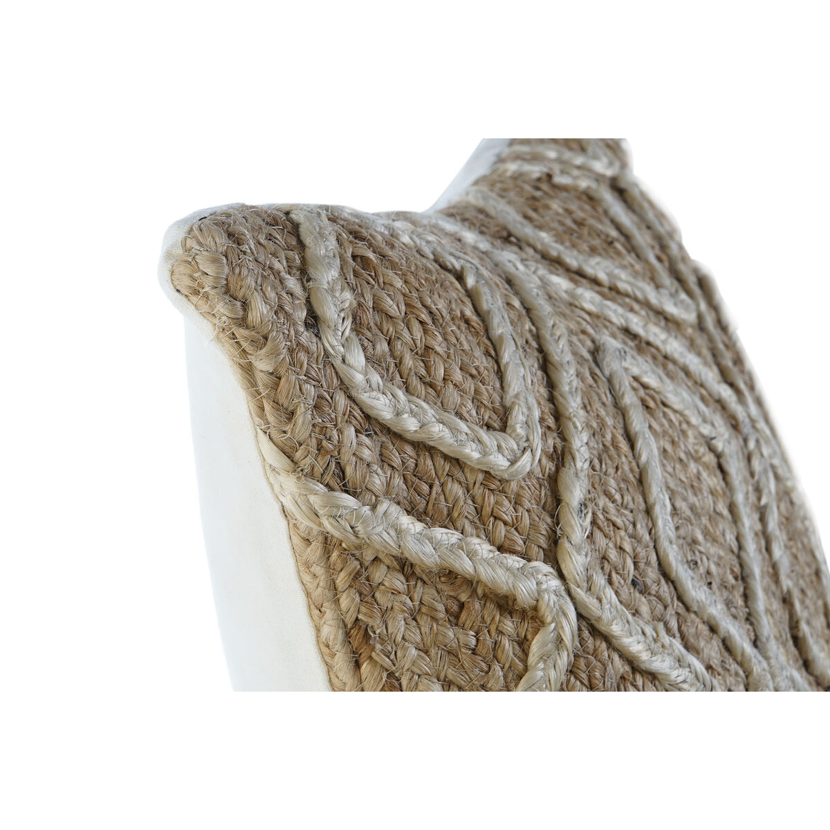Kudde Home ESPRIT Naturell 50 x 15 x 50 cm - 4