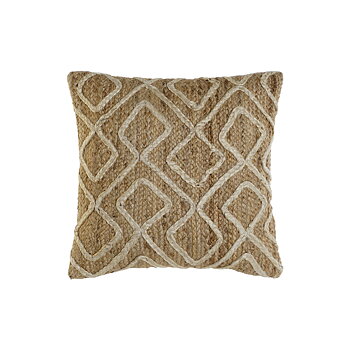 Kudde Home ESPRIT Naturell 50 x 15 x 50 cm
