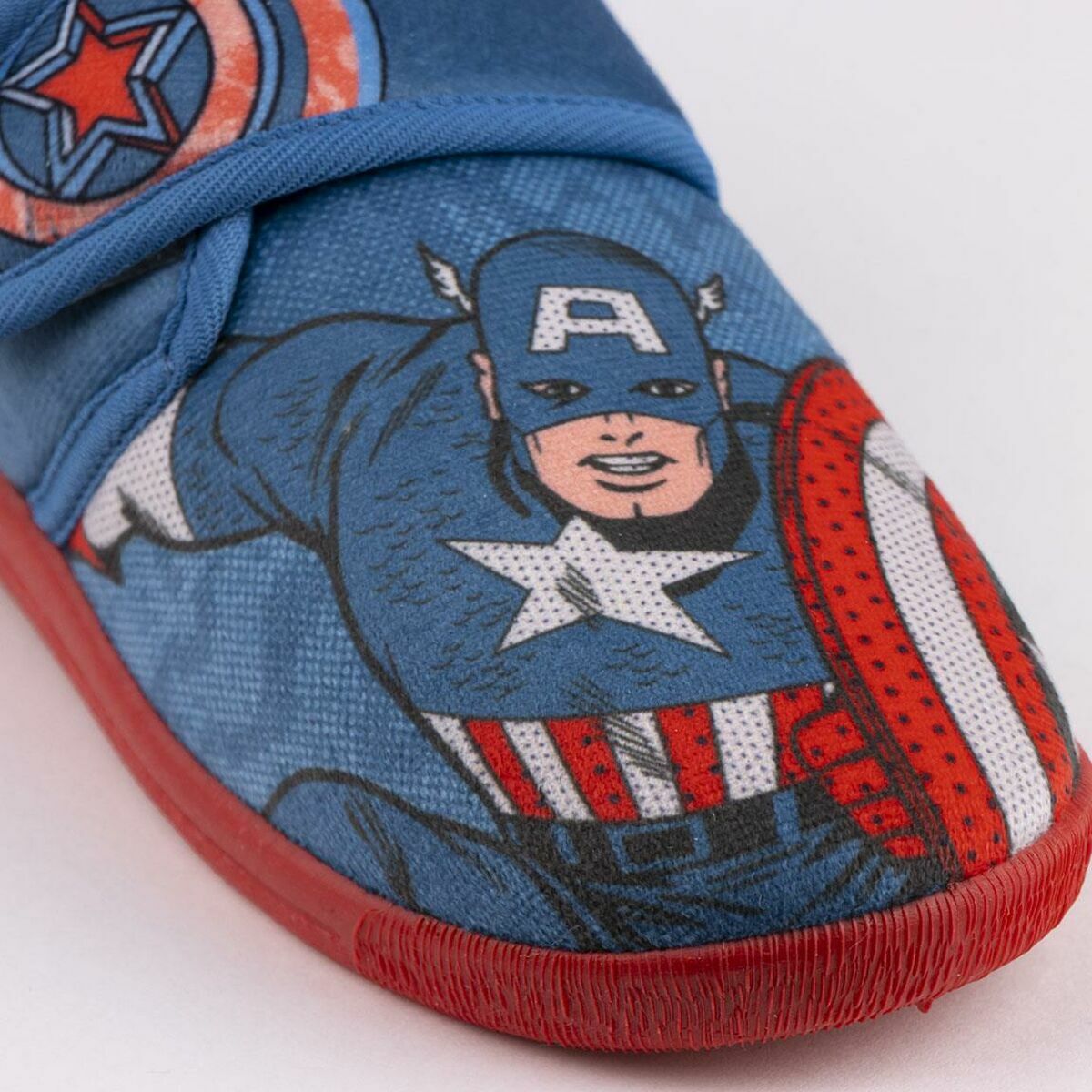 Hustofflor Marvel Velcro Mörkblå - 10