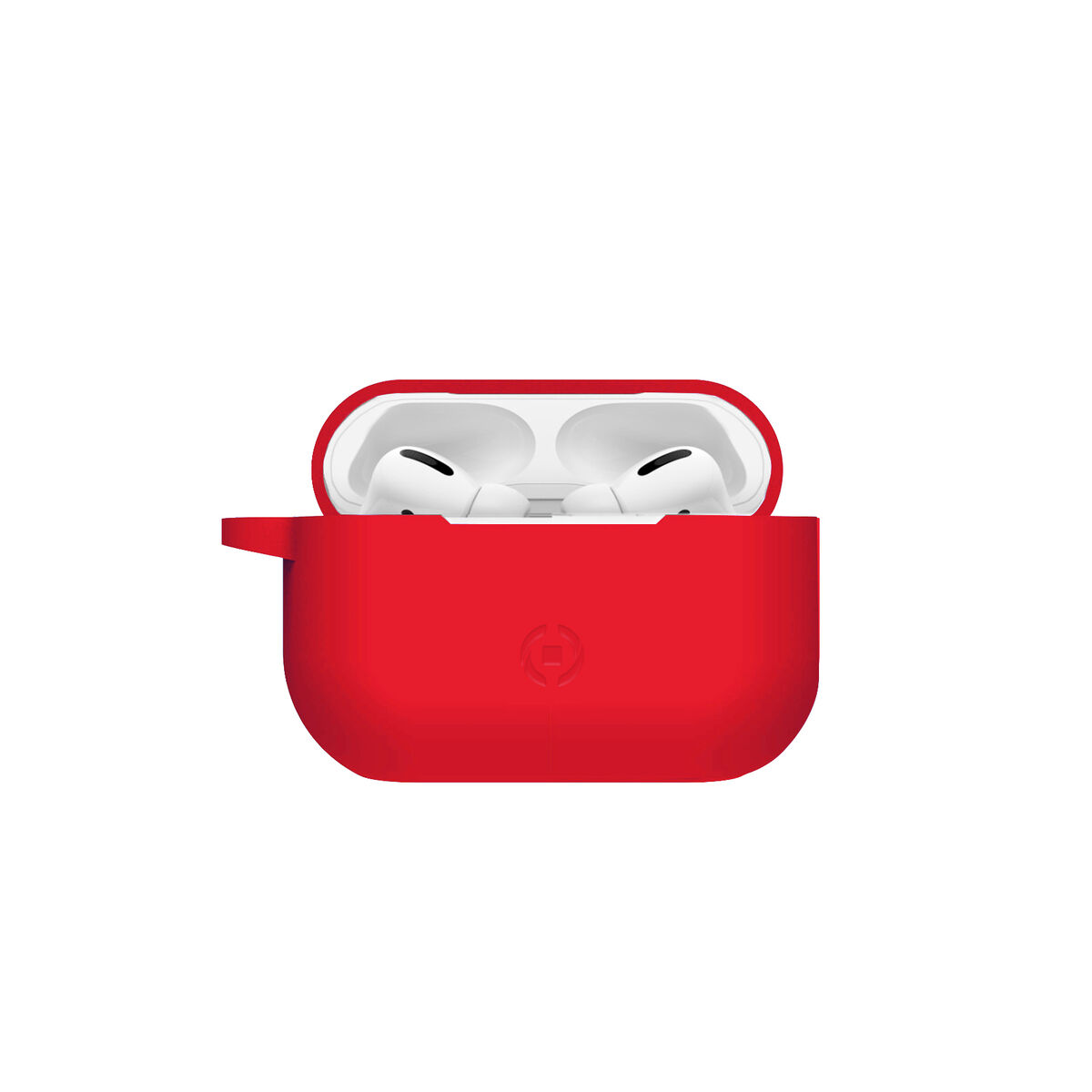 Skyddsväska Celly AIRPODS PRO Hörlurar Röd Silikon Plast - 2