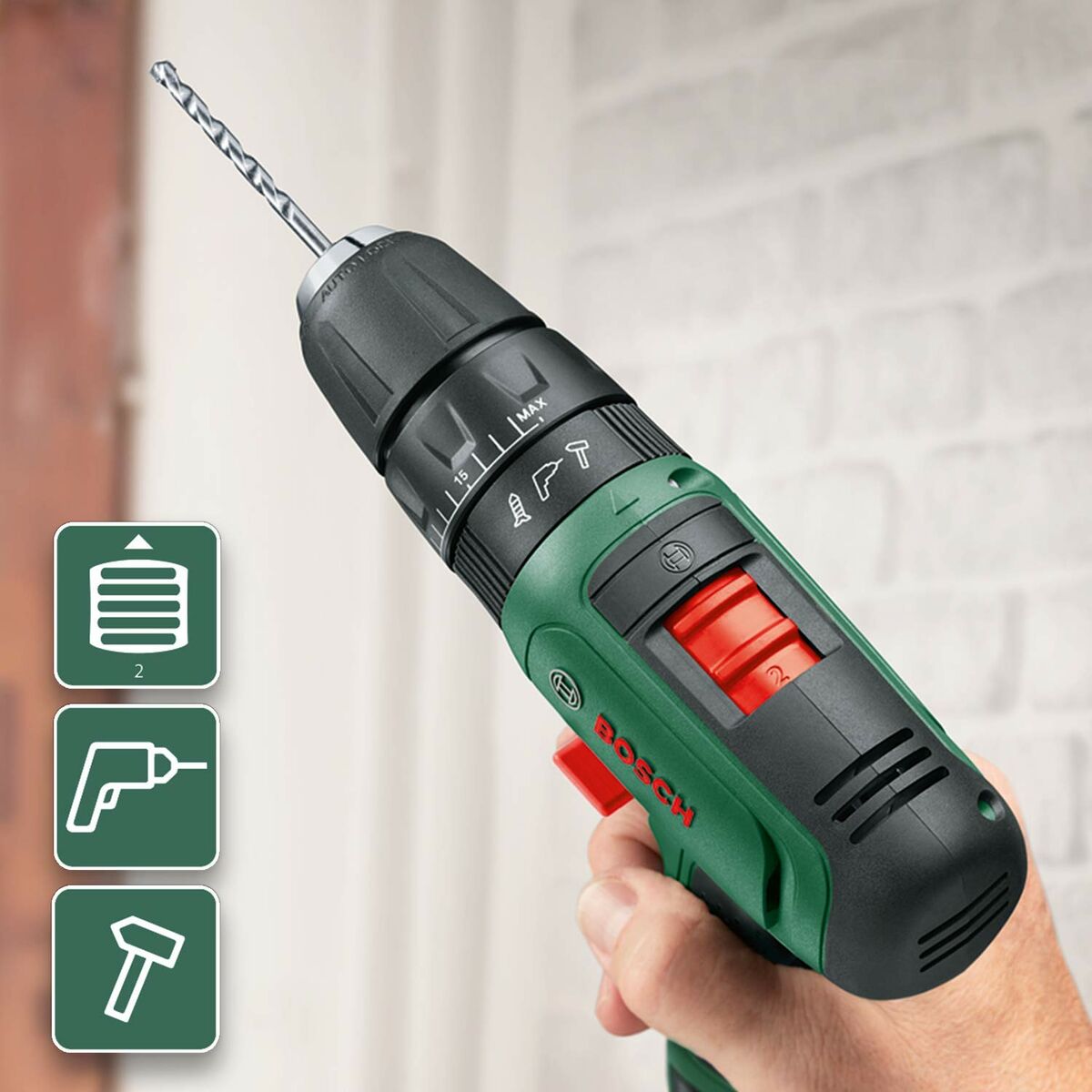 Borr/skruvdragare BOSCH 06039D3104 12 V 30 Nm (1 antal) - 6