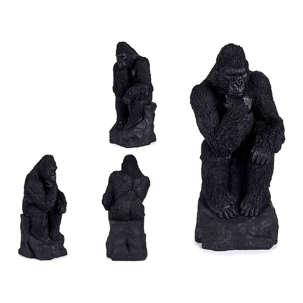 Prydnadsfigur Gorilla Multicolour (Renoverade A)