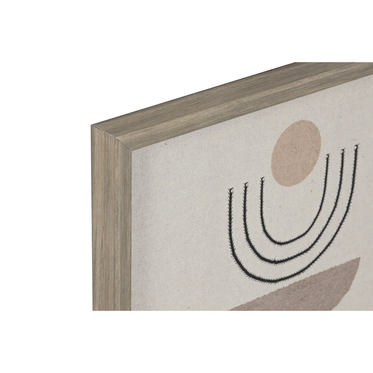 Kanvas Home ESPRIT Beige Modern Skandinavisk 40 x 4 x 50 cm (2 antal) - 2