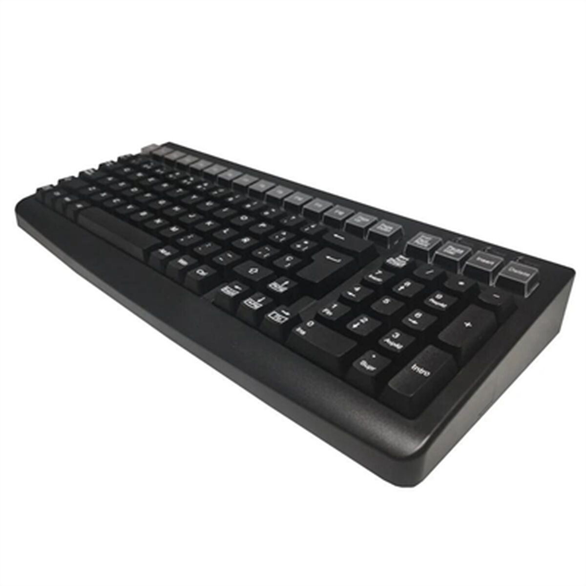 Tangentbord Mustek MKB-800 Qwerty Spanska Svart