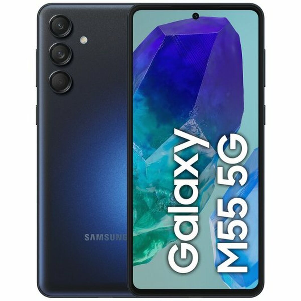 Smartphone Samsung Galaxy M55 6,7" 8 GB RAM 128 GB Svart