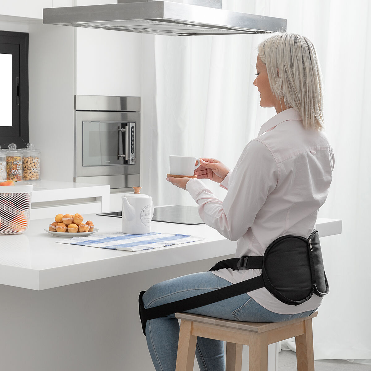 Justerbar och bärbar kroppshållningtränare Colcoach InnovaGoods - 21
