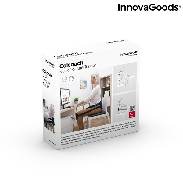 Justerbar och bärbar kroppshållningtränare Colcoach InnovaGoods - 2