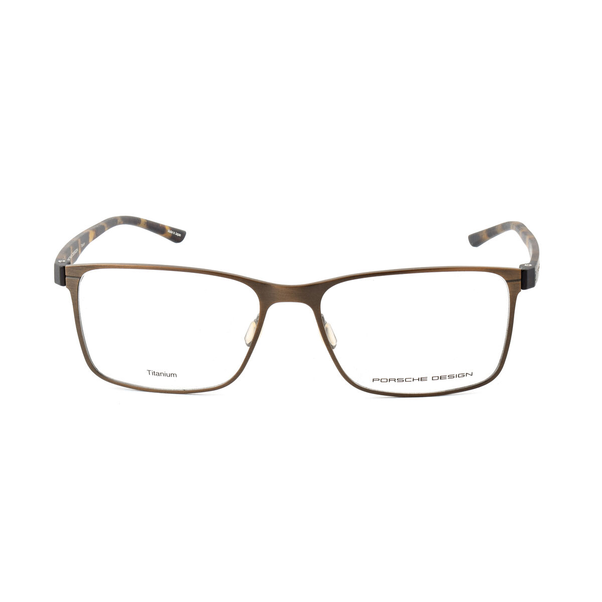 Glasögonbågar Porsche Design P8346-E-57 Gyllene ø 57 mm - 2