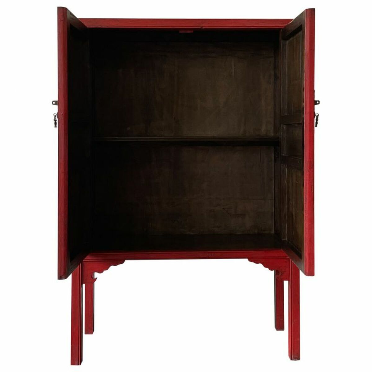 Skåp Alexandra House Living Röd Trä Almträ 40 x 150 x 100 cm - 4
