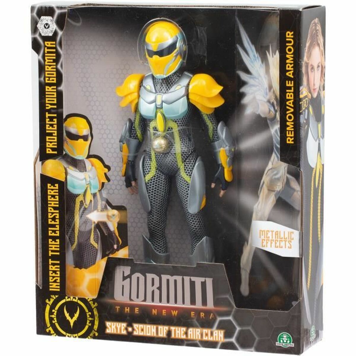 Ledad figur Gormiti Skye 27 cm - 4