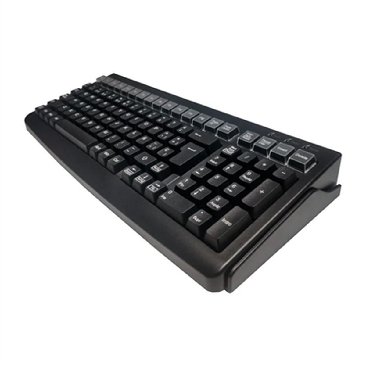 Tangentbord Mustek MKB-800M Qwerty Spanska Svart