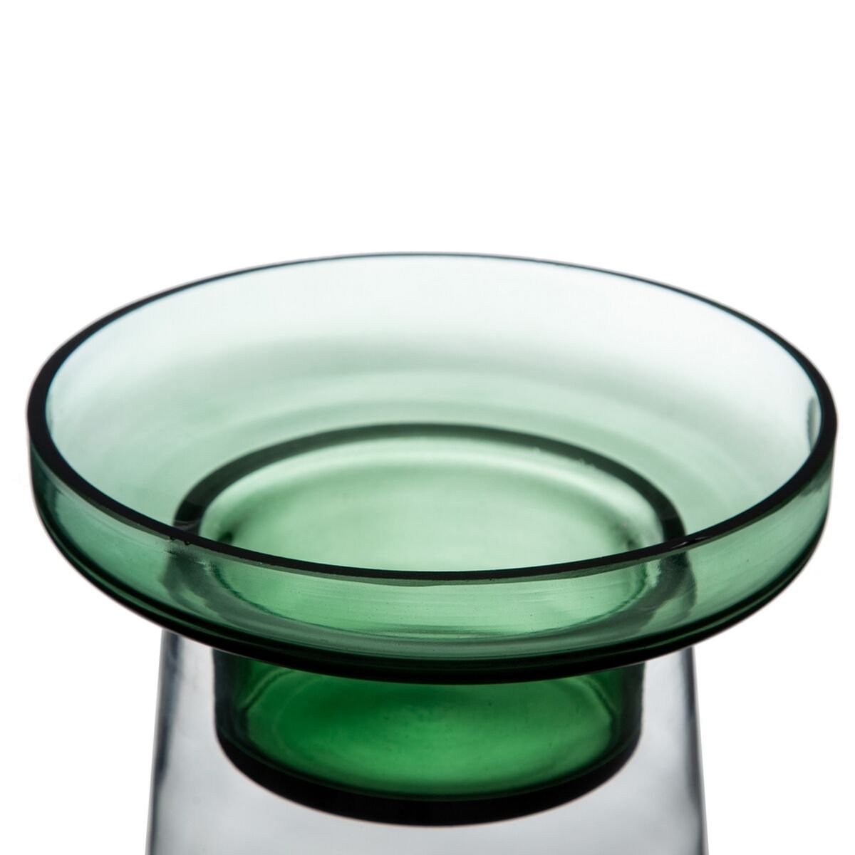 Ljusstakar 16,5 x 16,5 x 28,5 cm Grön Glas - 4