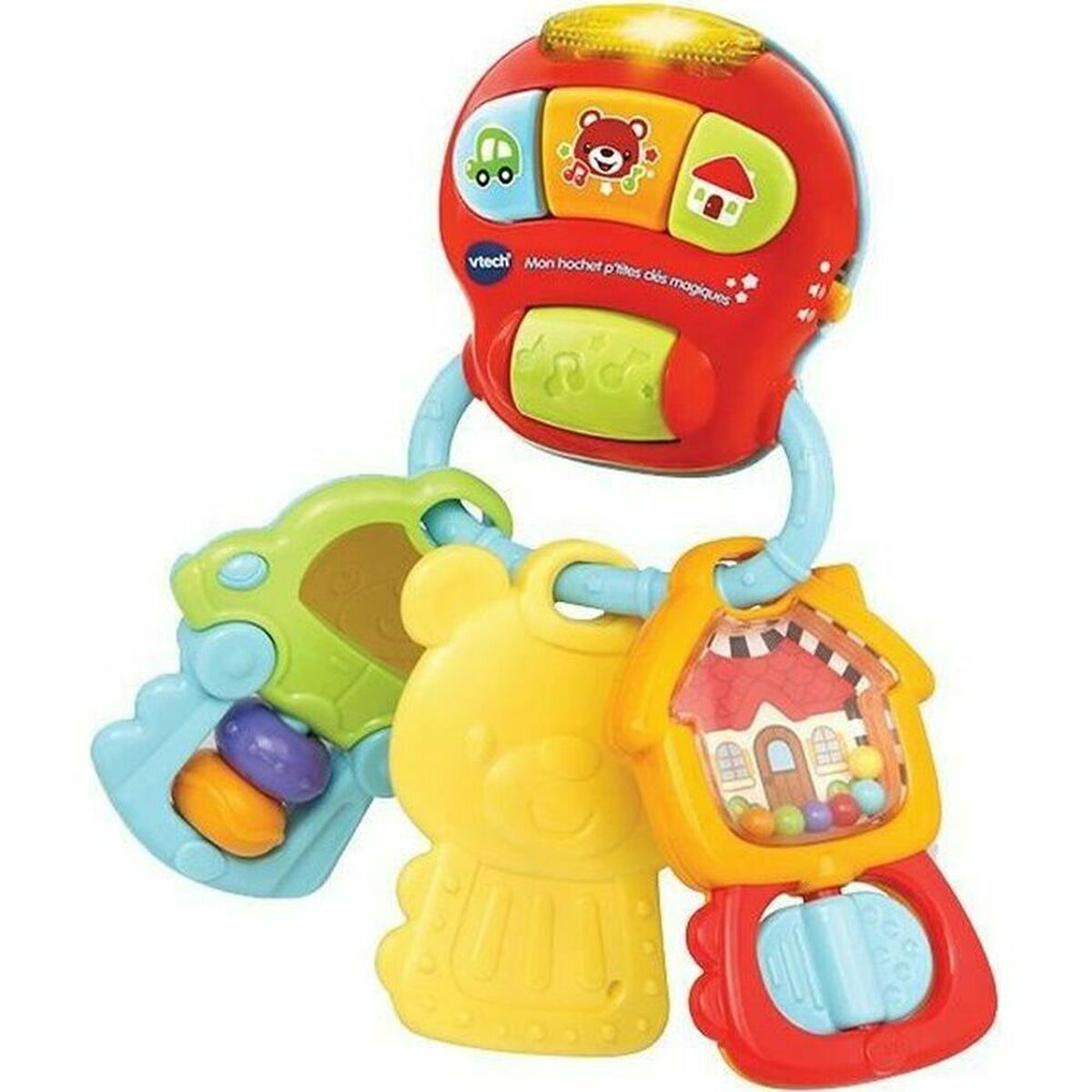Musikalisk Leksak Vtech Baby My Magic P'tites Key Rattle 1 Delar - 2