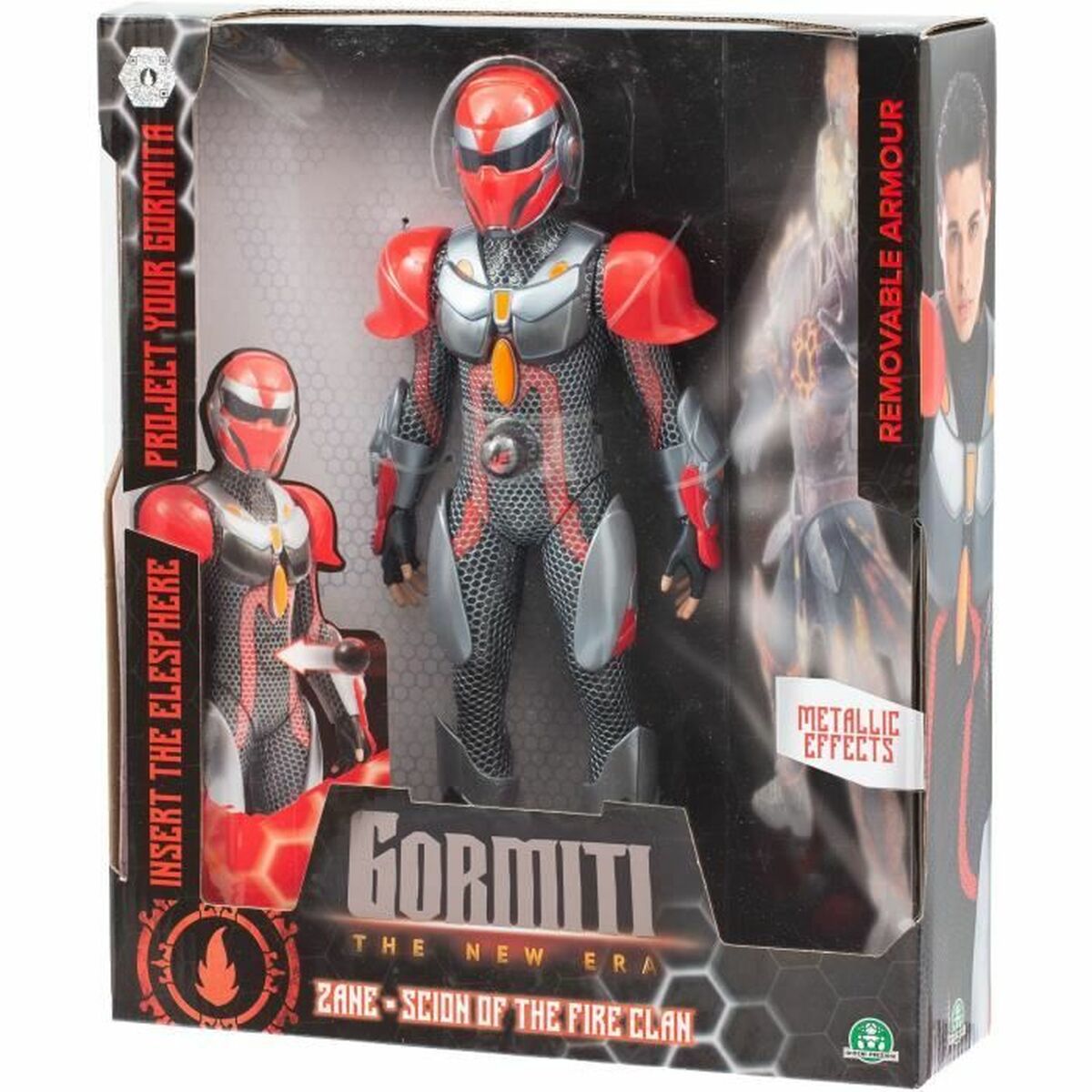 Ledad figur Gormiti Zane 27 cm - 4