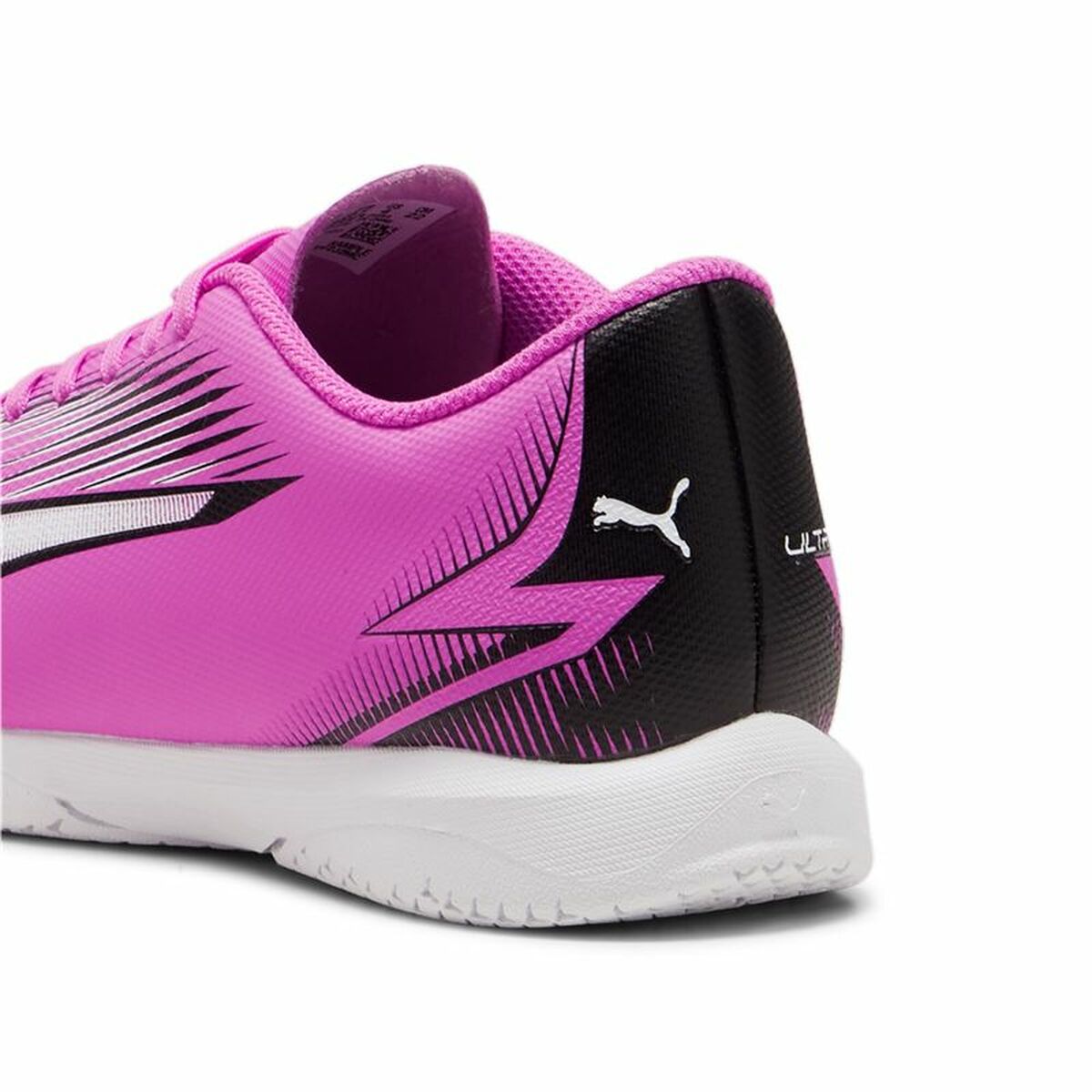 Fotbollsskor för inomhusbruk för barn Puma Ultra Play Vit Mörkrosa Barn Unisex - 6