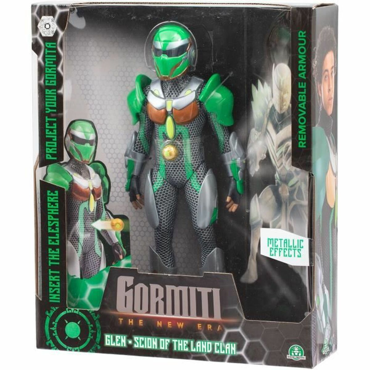 Ledad figur Gormiti Glen 27 cm - 4