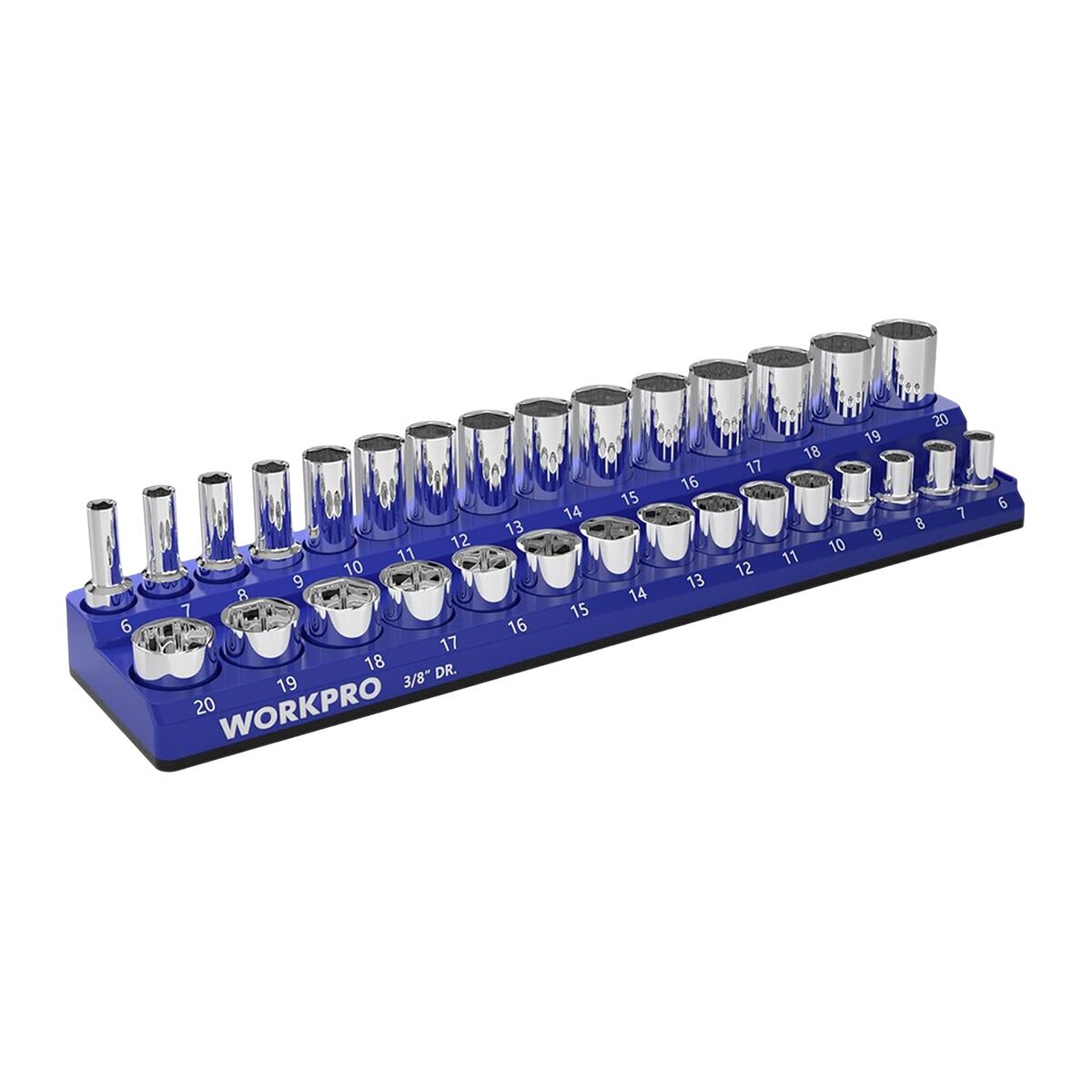 Verktygsförvaring Workpro 37,3 x 8,8 x 3,8 cm Metall