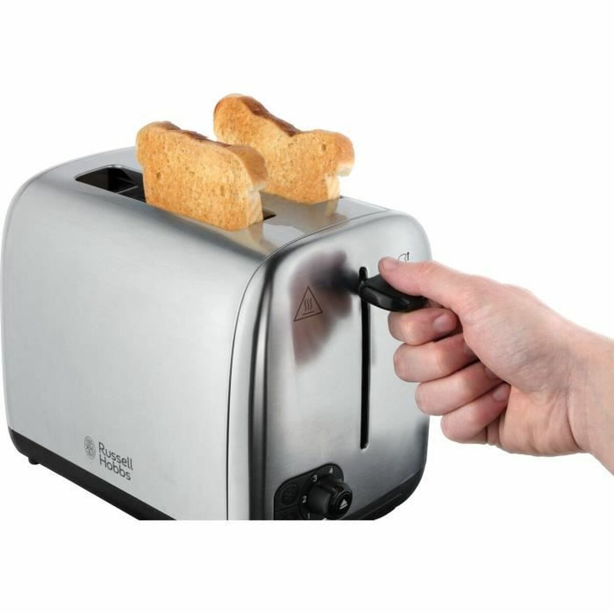 Brödrost Russell Hobbs 24080-56 850 W Silvrig - 5