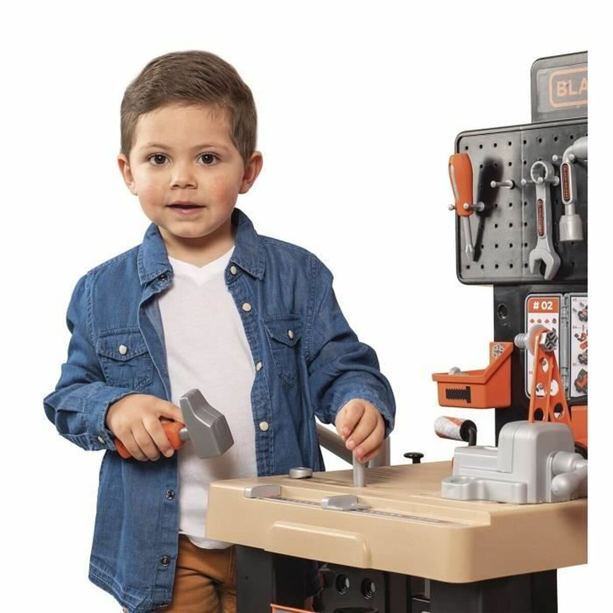 Verktygssats för barn Smoby Black + Decker - 5