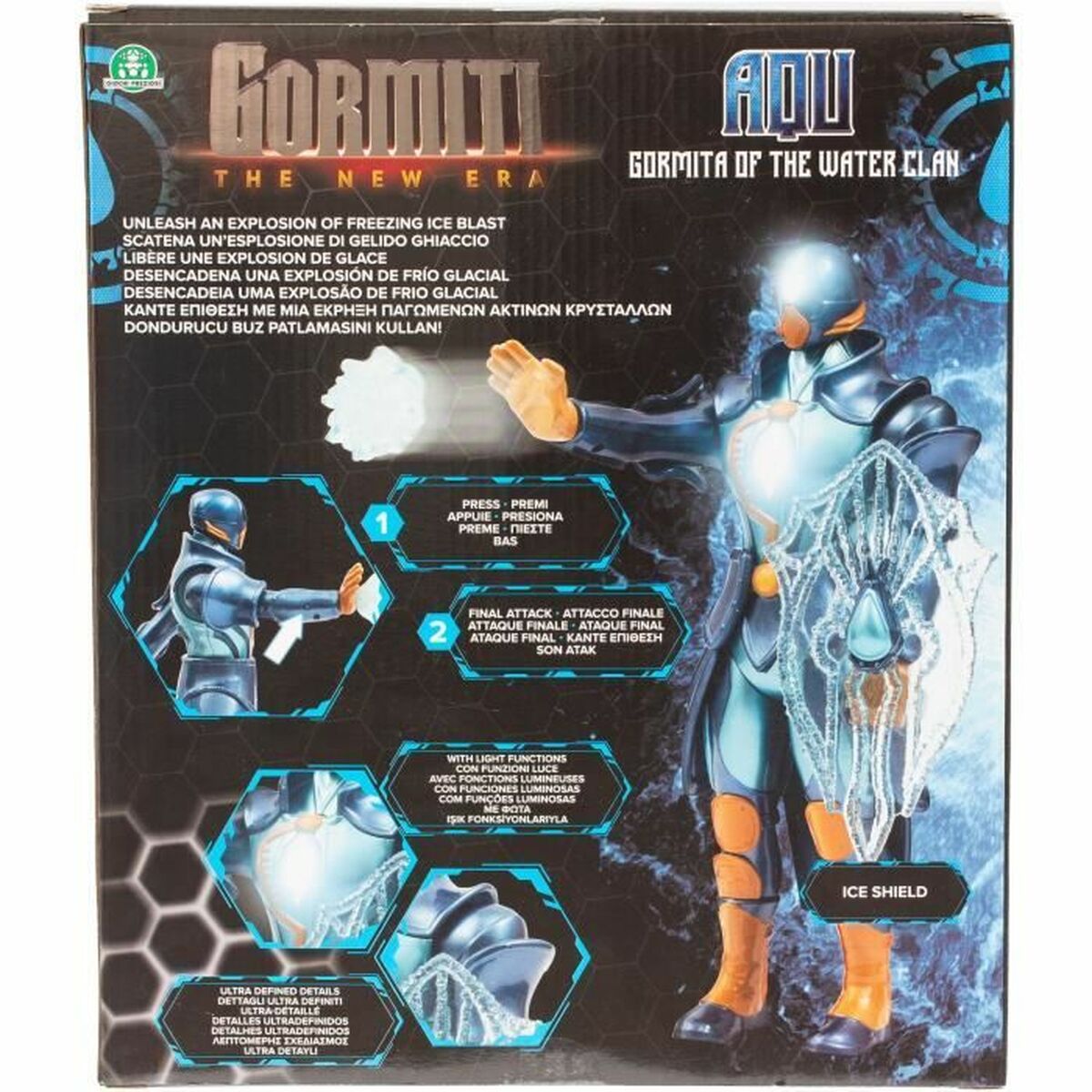 Ledad figur Gormiti Aqu 27 cm - 5
