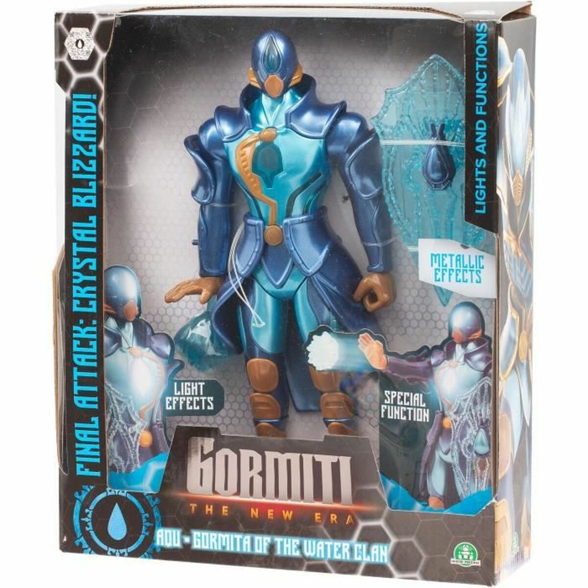 Ledad figur Gormiti Aqu 27 cm - 4
