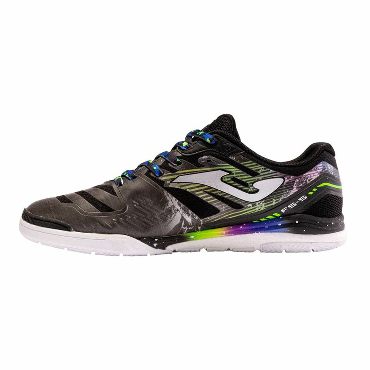 Fotbollsskor för inomhusbruk för vuxna Joma Sport Regate Rebound 2401 Svart Unisex - 2