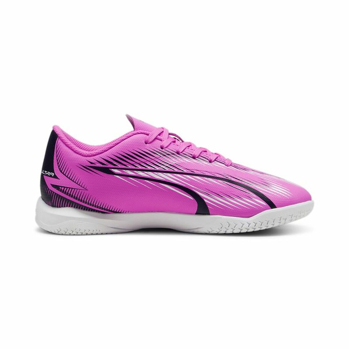Fotbollsskor för inomhusbruk för barn Puma Ultra Play Vit Mörkrosa Barn Unisex - 2