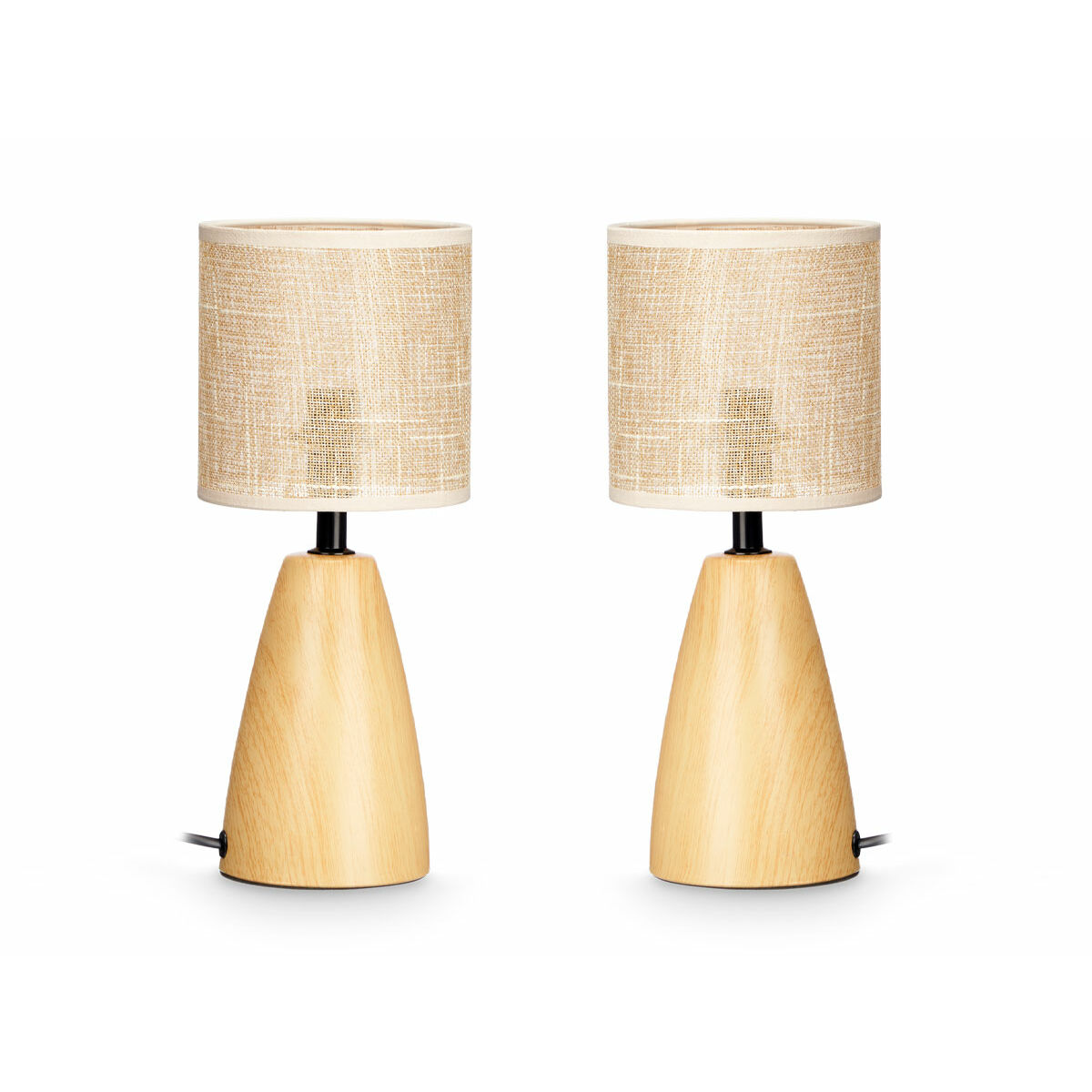 Bordslampa Gift Decor Brun 60 W 2 antal