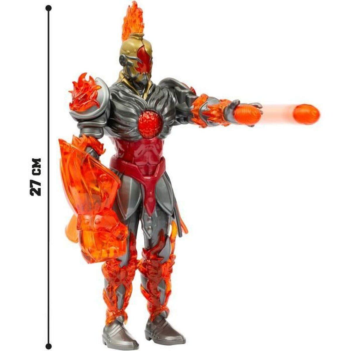 Ledad figur Gormiti Fireon 27 cm - 5
