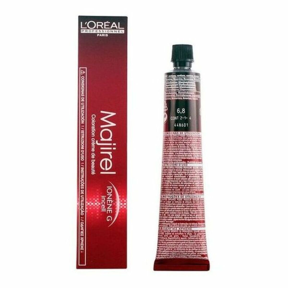 Permanent färg Majirel L'Oreal Professionnel Paris Majirel (50 ml) Nº 6,8 50 ml - 2