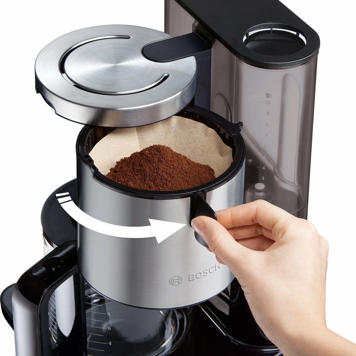 Kaffebryggare BOSCH TKA8633 Styline Svart 1100 W 1,25 L - 15