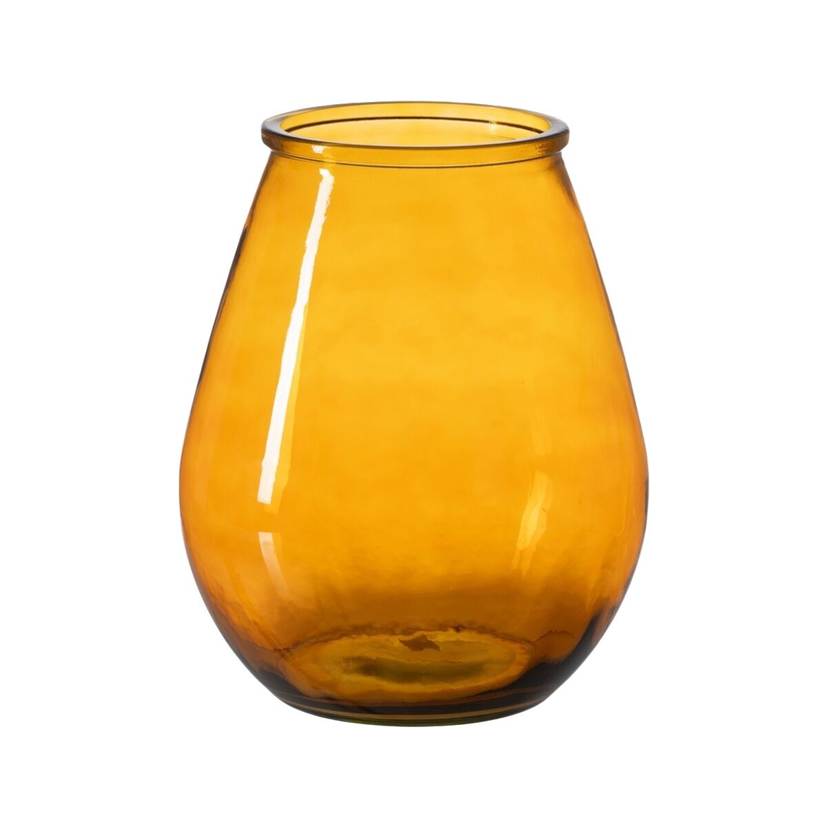 Ljusstakar Orange återvinningsglas 29 x 29 x 35,5 cm - 2