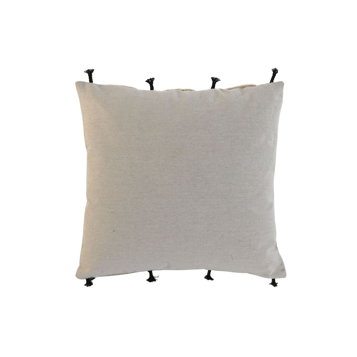 Kudde Home ESPRIT Beige Boho 45 x 5 x 45 cm - 4
