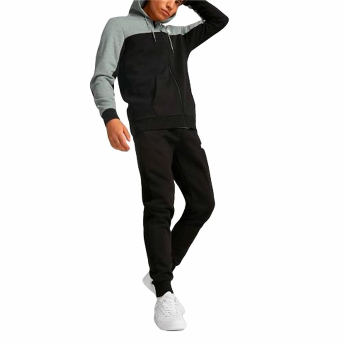 Träningsoverall, Vuxen Puma Essentials+ Colorblock Suit FL Män - 3
