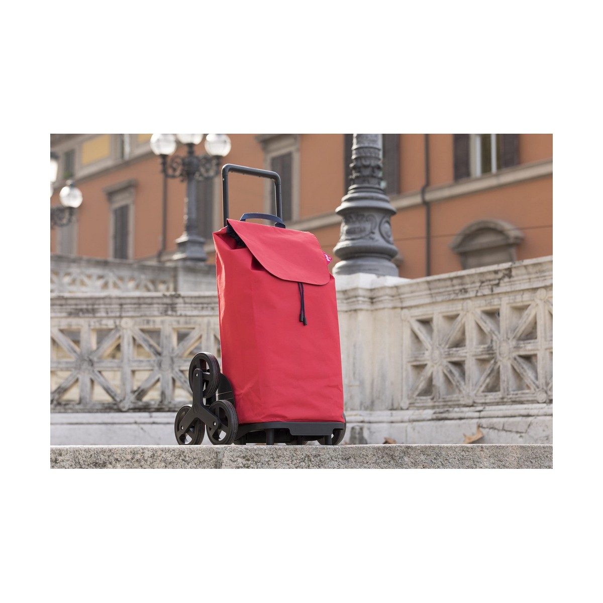 Kundvagn Gimi Tris Urban Röd 52 L - 2