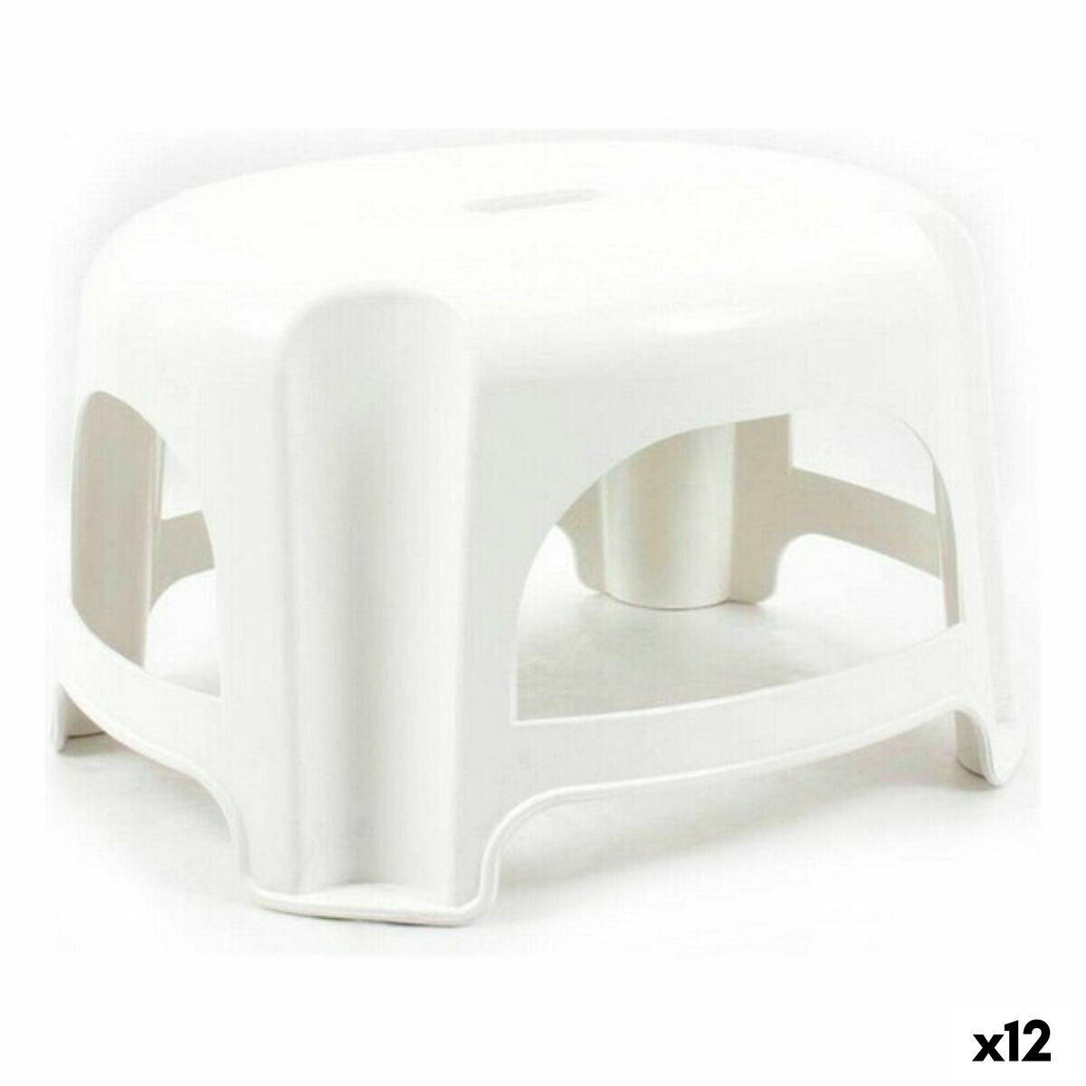 Sittpall Dem Sabin Vit 33 x 28 x 18 cm (12 antal)