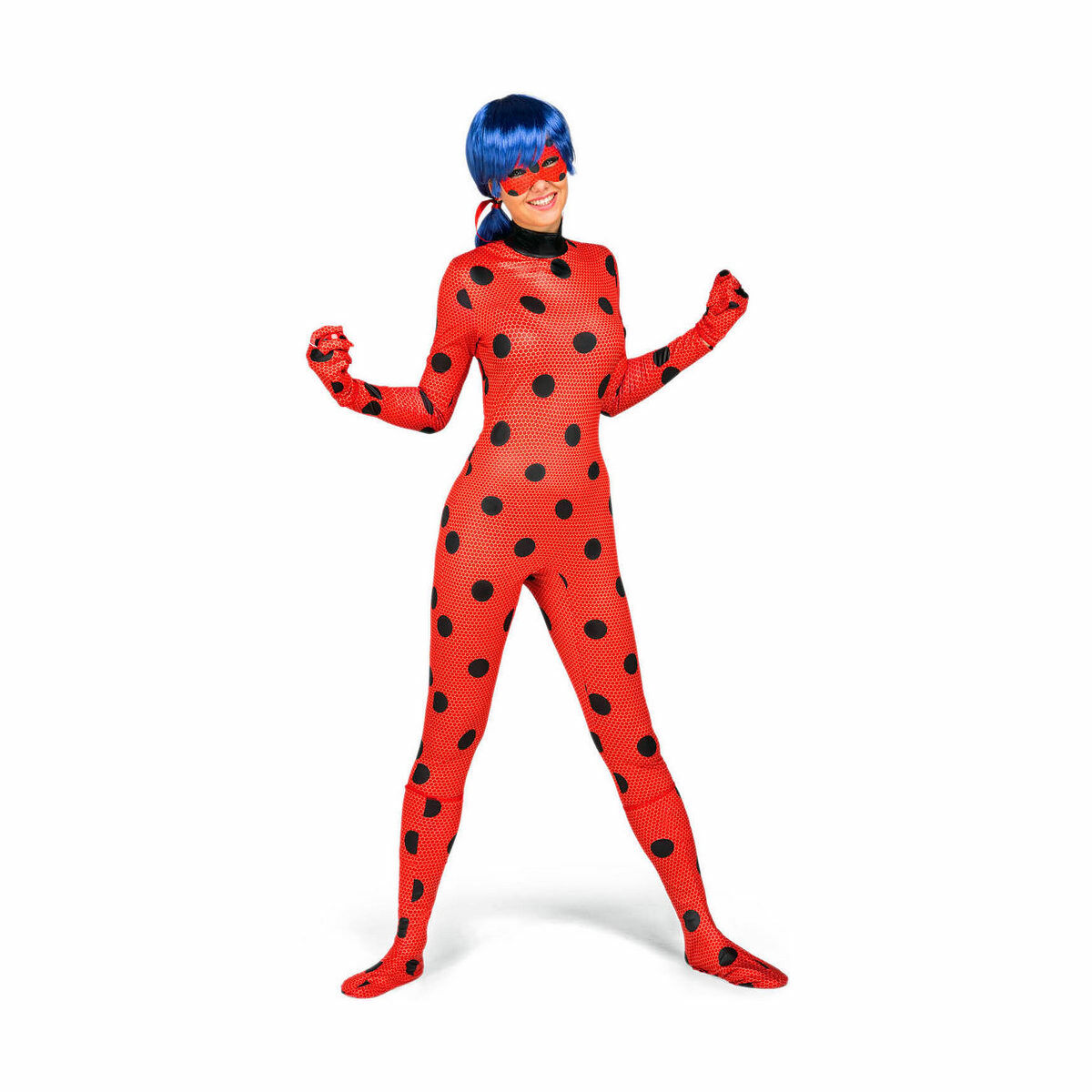 Maskeraddräkt vuxna My Other Me LadyBug (7 Delar)