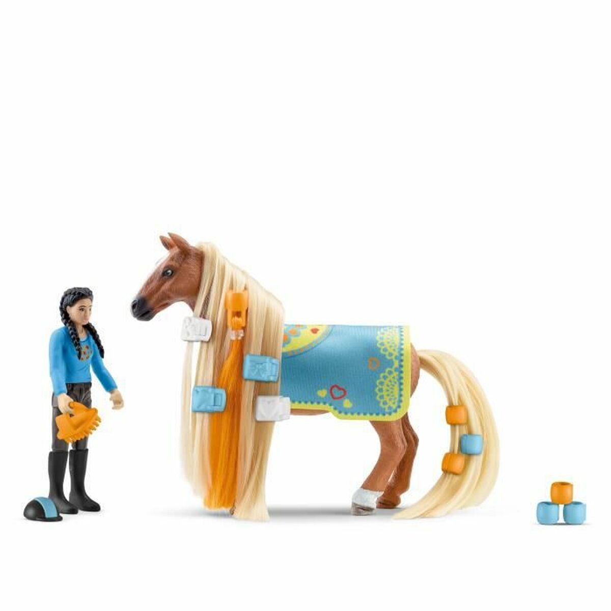 Actionfigurer Schleich Starter Set Kim & Caramelo + 3 år