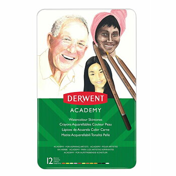 Pennor DERWENT Academy 12 antal Multicolour