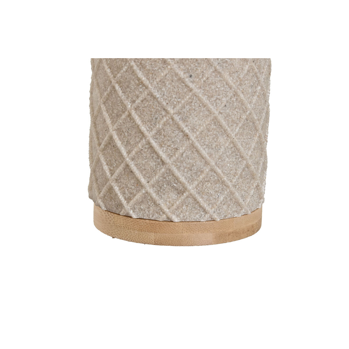 Glas Home ESPRIT Beige Harts Bambu 7,5 x 7,5 x 10 cm - 3