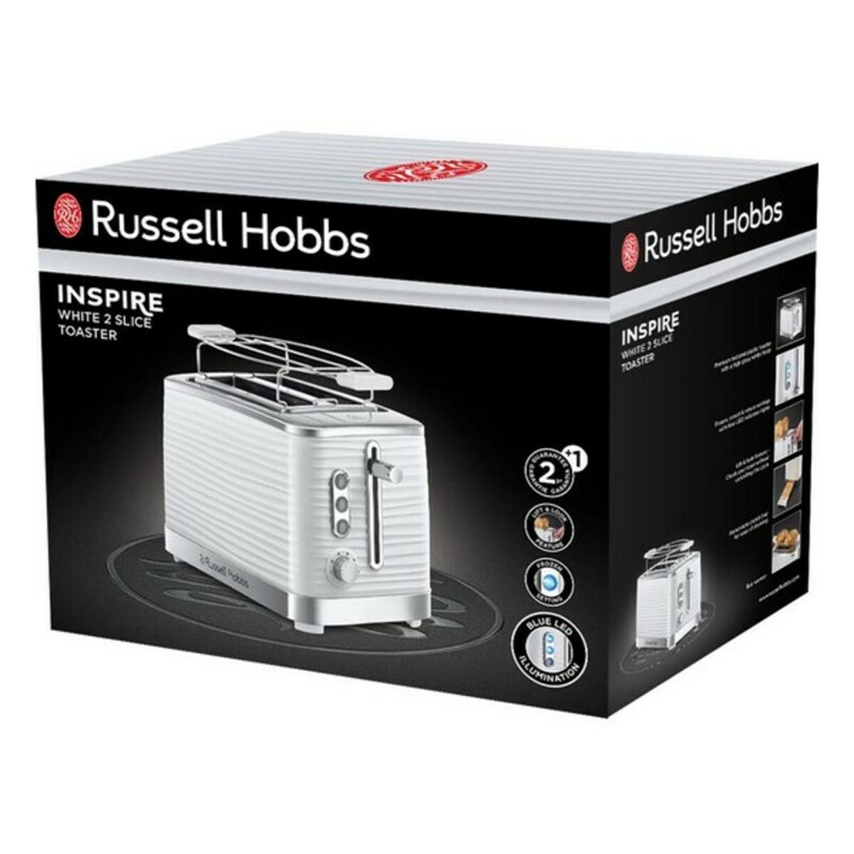 Brödrost Russell Hobbs 000247342000 Vit 1050 W 1050W - 10