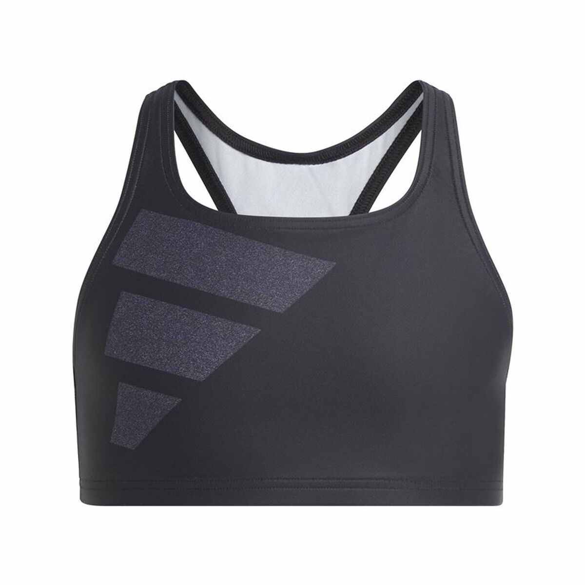 Bikinitrosa För Flickor Adidas Big Bars Svart - 2
