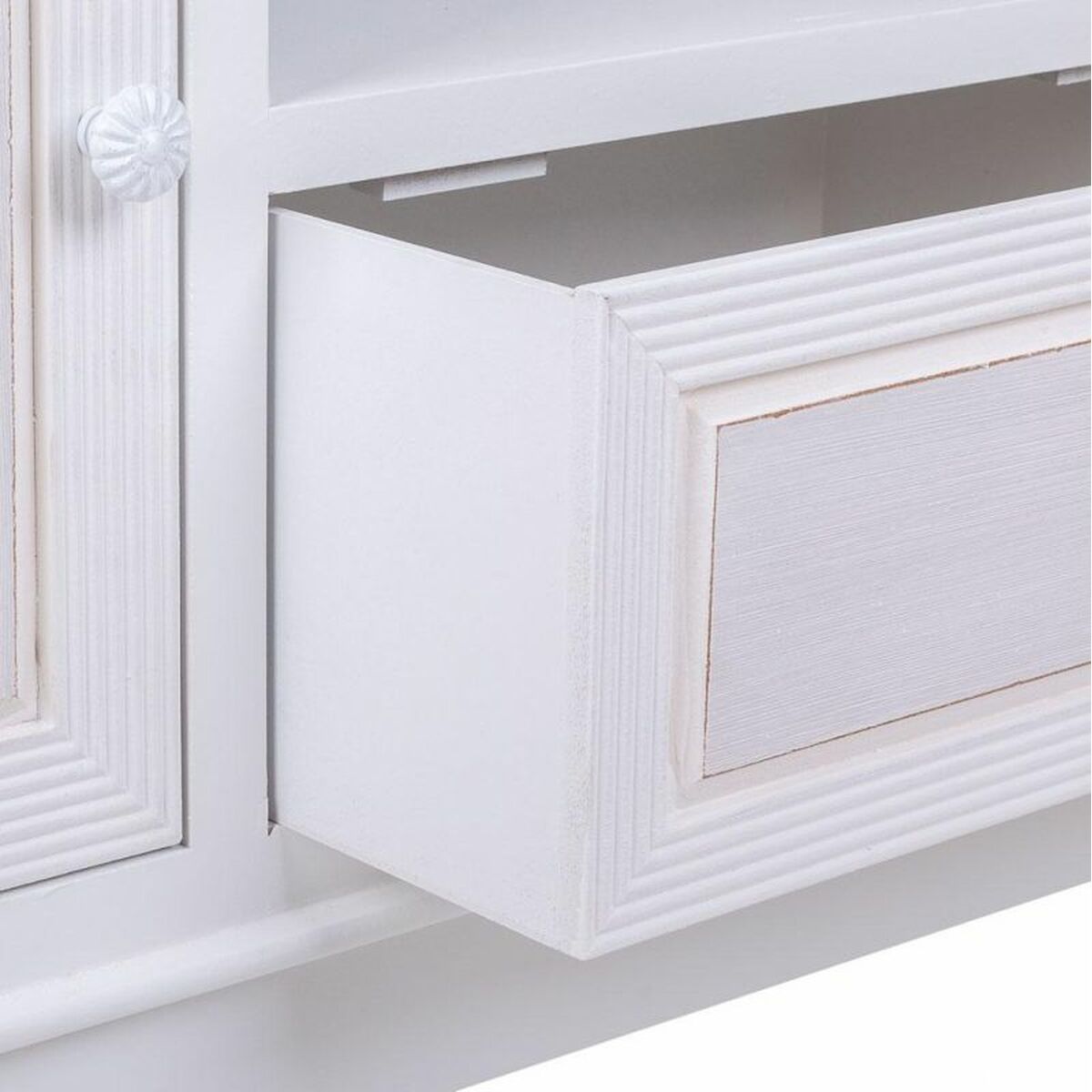 Kommod Alexandra House Living Vit Trä MDF 42 x 60 x 100 cm - 8